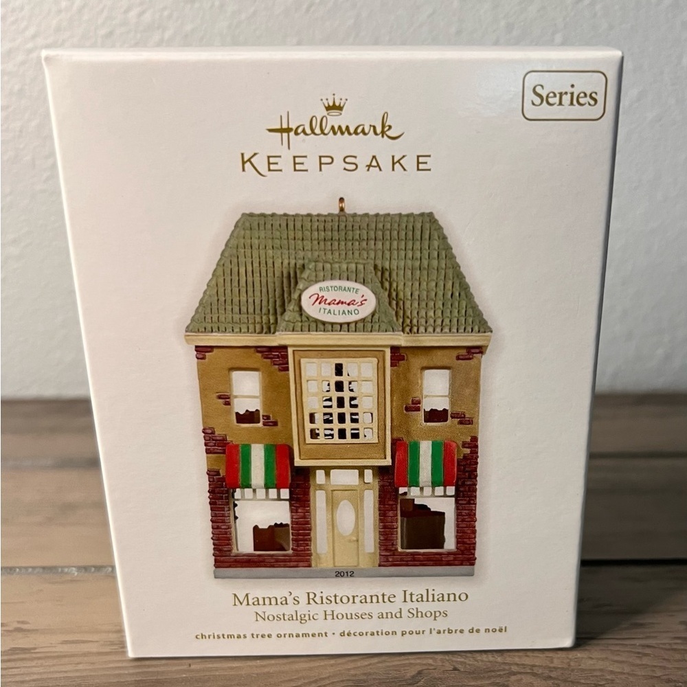 Hallmark NEW 2012 Christmas Mama's Ristorante Italiano #29 Nostalgic Houses Shop